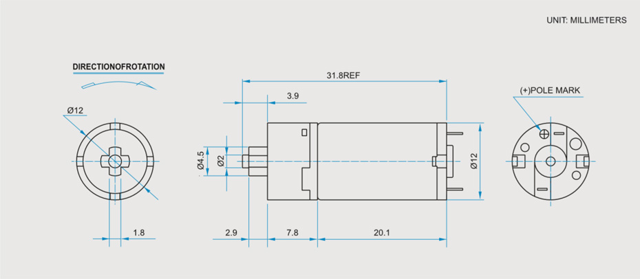 SC-RF1220GA减速马达产品介绍