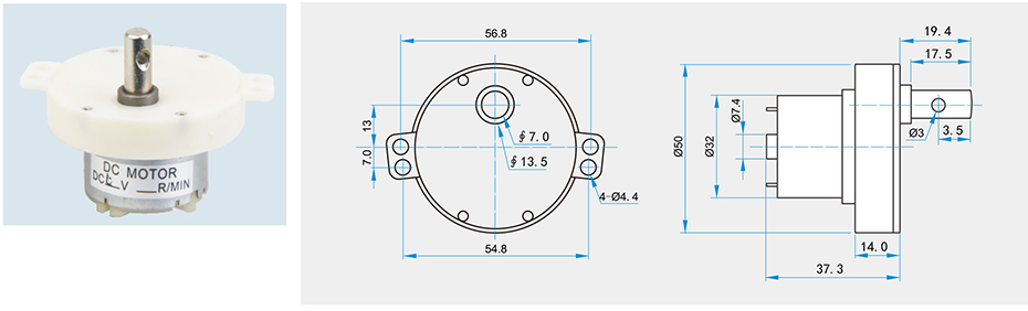 SC-JS30/40/50减速马达产品介绍